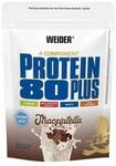 Weider Protein 80 Plus, 500g, Stracciatella | 4-Komponenten Protein Pulver, 80%