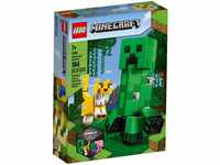 LEGO 21156 Minecraft BigFig Creeper und Ozelot, Spielzeug für Kinder ab 7...