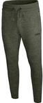 JAKO Damen Jogginghose Premium Basics, Khaki-Meliert, 36