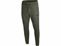 JAKO Damen Jogginghose Premium Basics, khaki meliert, 36, 8429