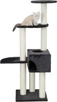 TRIXIE Kratzbaum Alicante, anthrazit 142 cm, Grundpreis: &euro; 7,16 / kg