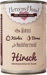 Herzenshund Nassfutter 12x400g Hirsch mit Quinoa, Grundpreis: &euro; 10,48 / kg