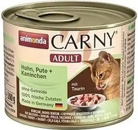 Animonda Cat Dose Carny Adult 6x200g Huhn & Pute & Kaninchen, Grundpreis: &euro; 6,16
