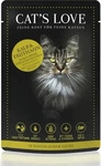CAT'S LOVE Pur 12x85g Kalb & Truthahn, Grundpreis: &euro; 15,18 / kg