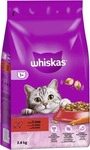 Whiskas Trocken Adult 1+ Rind 3,8kg, Grundpreis: &euro; 3,73 / kg