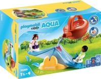 PLAYMOBIL 1.2.3 70269 Wasserwippe mit Gie&szlig;kanne, Wippe mit Zwei Kindern und