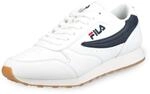 FILA Herren Orbit men Sneaker, White/Dress Blue, 42 EU