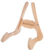 RockStand Wood A-Frame Stand - for Acoustic Guitar & Bass - Natural Finish