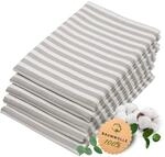 ZOLLNER 5er Set Geschirrt&uuml;cher Baumwolle in 50x70 cm - saugstarke und...