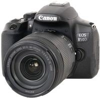 Canon EOS 850D DSLR Digitalkamera Geh&auml;use - mit Objektiv EF-S 18-135mm F3.5-5.6 is