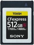 Sony Cfexpress Tough Speicherkarte, schwarz, 512 GB