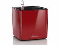 LECHUZA CUBE Glossy 14 scarlet rot highgloss 13512