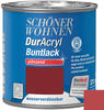 DurAcryl Buntlack Rubinrot 375 ml RAL 3003 Glänzend Schöner Wohnen