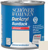 DurAcryl Buntlack Cremeweiß 375 ml RAL 9001 Glänzend Schöner Wohnen