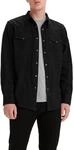 Levi's Herren Barstow Western Standard Hemd,Marble Black Denim Rinse,L