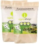 Agrarshop Rasensamen Schattenrasen 20 kg Grassamen Sportrasen Spielrasen