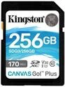 Kingston SDG3/256GB SD Speicherkarte (256GB SDXC Canvas Go Plus 170R C10 UHS-I U3 V30