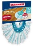 Leifheit Ersatzkopf CLEAN Twist Disc Mop, Wischmop Kopf 2er Set | 2-Faser-System mit