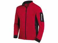 FHB Strickfleece Jacke atmungsaktiv, Farbe:rot, Größe:M