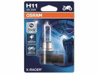 Osram 64211XR-01B X-RACER H11 Halogen Motorrad-Scheinwerferlampe, Einzelblister...
