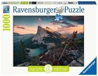 Ravensburger Puzzle 15011 - Abends in den Rocky Mountains - 1000 Teile Puzzle...