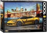Eurographics 1000 Teile - Corvette Z06 Out for a Spin