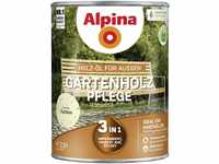 Alpina Holz-Öl Gartenholz-Pflege 3in1 Farblos 2,5 Liter