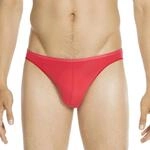 HOM Herren Plumes Micro Briefs Sportunterw sche, Rot, XL EU