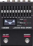 BOSS EQ-200 Programmierbarer Grafischer Equalizer, 2x10-Band-EQ mit einstellbarer