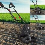BRAST Motorhacke Gartenfr&auml;se Elektro | 1050-1800 Watt | 36-45cm Arbeitsbreite...