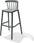 Barths Barstuhl Windson ohne Armlehne; 56x55x103 cm (BxTxH); gr&uuml;n; 4 St&uuml;ck /...