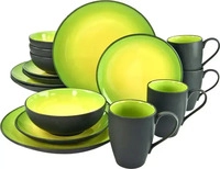 CreaTable HOT GREEN - Kombiservice 16-tlg; gr&uuml;n