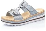Rieker Damen Pantoletten V7986, Frauen Slipper,Backless