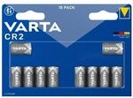 VARTA Batterien CR2 Lithium Rundzellen, 10 St&uuml;ck, 3V, Spezialbatterien f&uuml;r