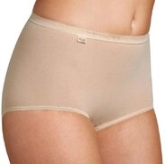Sloggi Damen Unterhose Basic+ Maxi , 2-Pack, 44, Skin