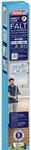 tesa Insect Stop FALT Fliegengitter Fenster - 80-140 cm - Wei&szlig; | Teleskopierbarer