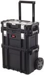 Keter Connect Rolling Werkzeugsystem, 3 in 1 Werkzeugtrolley, Rollende...