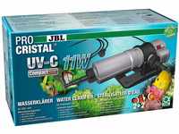 JBL ProCristal UV-C Compact Plus Wasseraufbereitung für Aquarien, 11 W