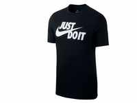 Nike Herren Sportswear JDI T-Shirt, Black/White, S