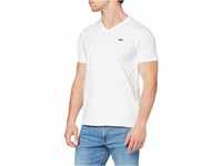 Levi's Herren Original Housemark V-Neck T-Shirt, White, XXL