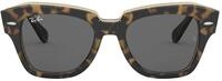 Ray-Ban Unisex State Street Sonnenbrille, Havana, 49