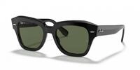 Ray-Ban Unisex RB2186 Sonnenbrille, Black, 49