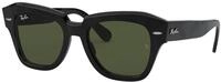 Ray-Ban Unisex State Street Sonnenbrille, Black, 49