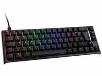 Ducky ONE 2 SF - 65% Mechanische Gaming Tastatur mit Cherry MX Silent Red...