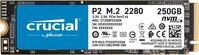 Crucial P2 250GB M.2 PCIe Gen3 NVMe Internes SSD - Bis zu 2400MB/s - CT250P2SSD8