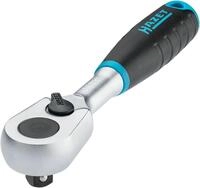 Hazet HiPer Feinzahn-Umschaltknarre 863HP, 1/4 Zoll (6,3 mm) Vierkant | Abtrieb 1/4