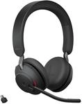 Jabra Evolve2 65 Wireless PC Headset &ndash; Noise Cancelling Microsoft Teams Certified