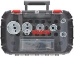 Bosch Accessories Professional 9 tlg. Lochs&auml;ge Progressor for Wood & Metal Set