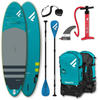 FANATIC Fly Air Premium Stand Up Paddle Board Set mit Pure Paddel und Pumpe