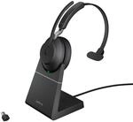 Jabra Evolve2 65 Wireless PC Headset with Charging Stand &ndash; Noise Cancelling UC